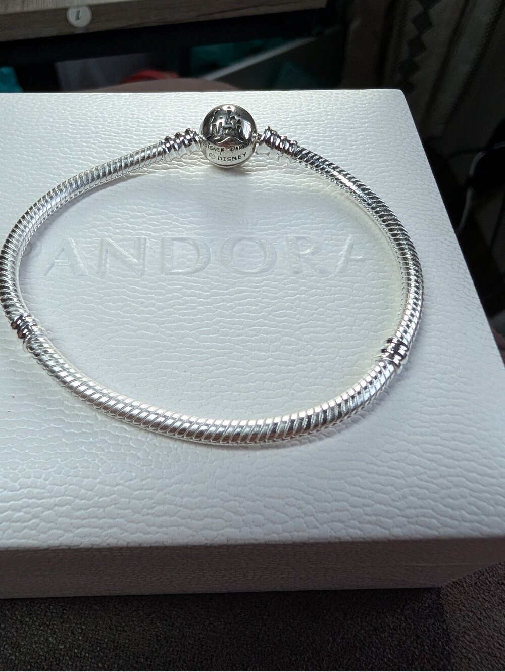 Pandora moments snake bracelet disney